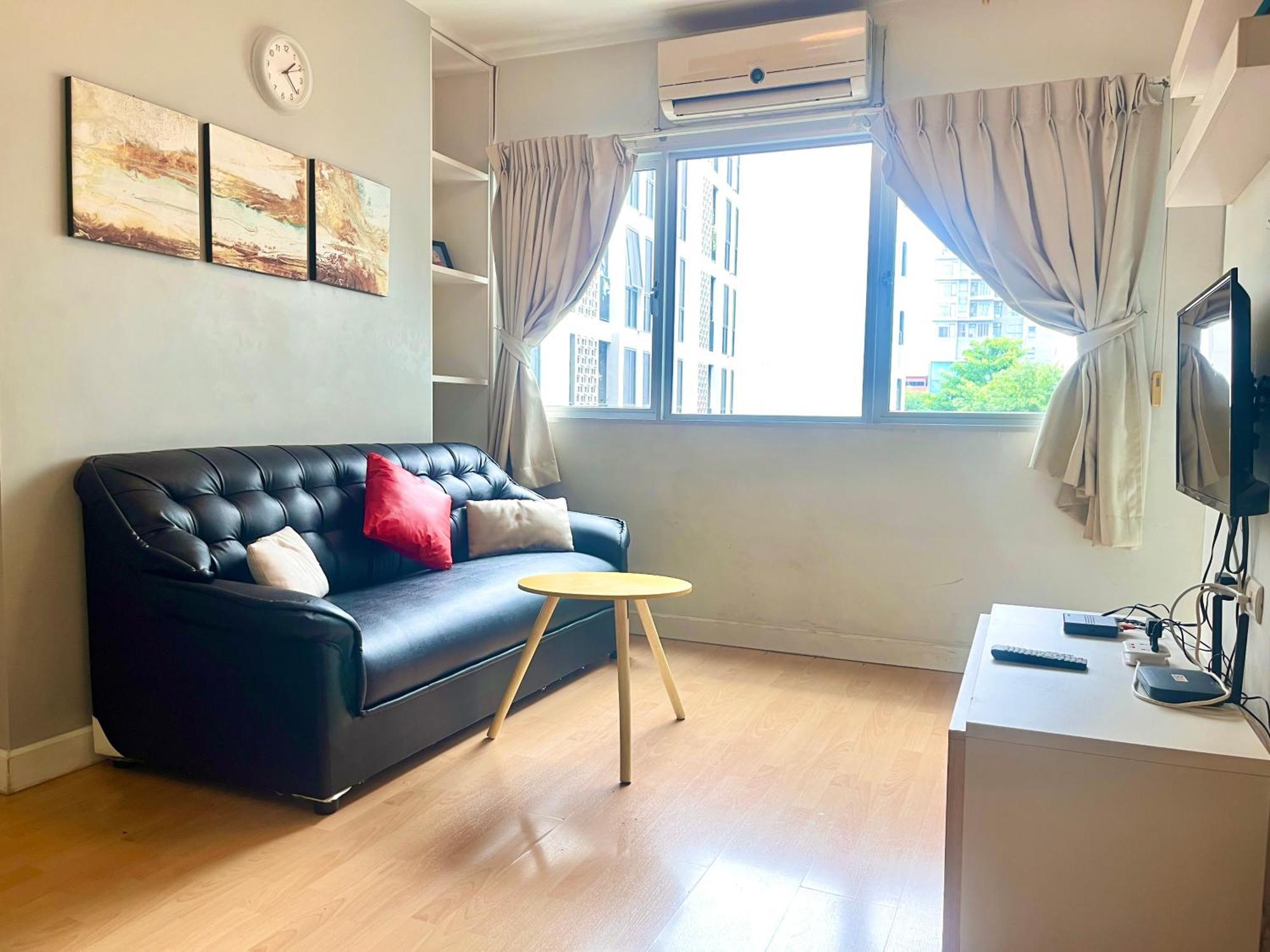1Br Condo 5 Min To Bts 1000Mbps Fiber Wi-Fi Банкок Екстериор снимка